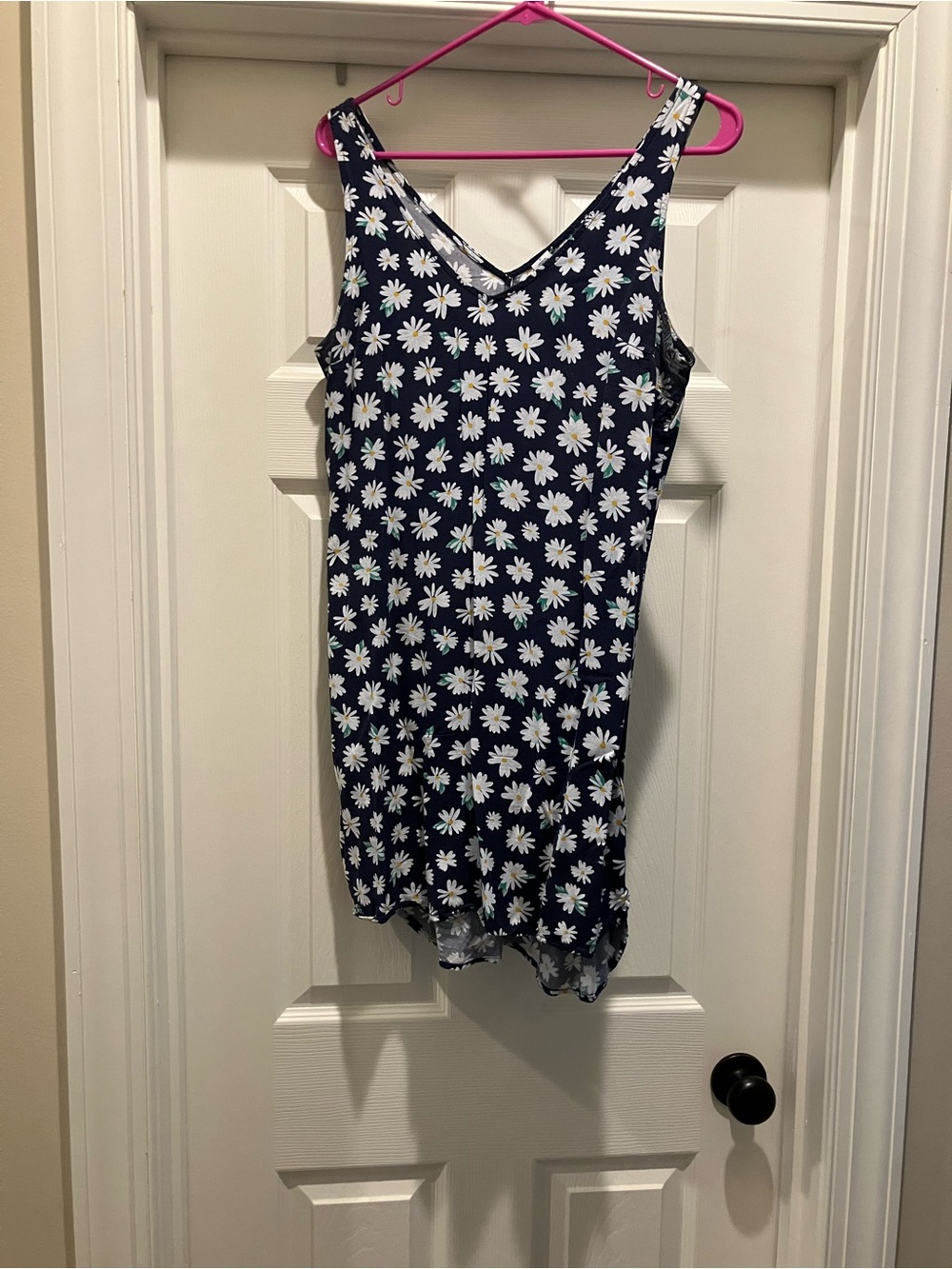 Old Navy Navy Floral Daisy dress